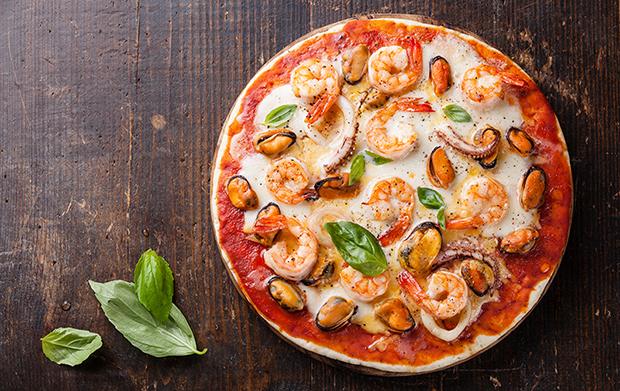 Pizza Meeresfrüchte